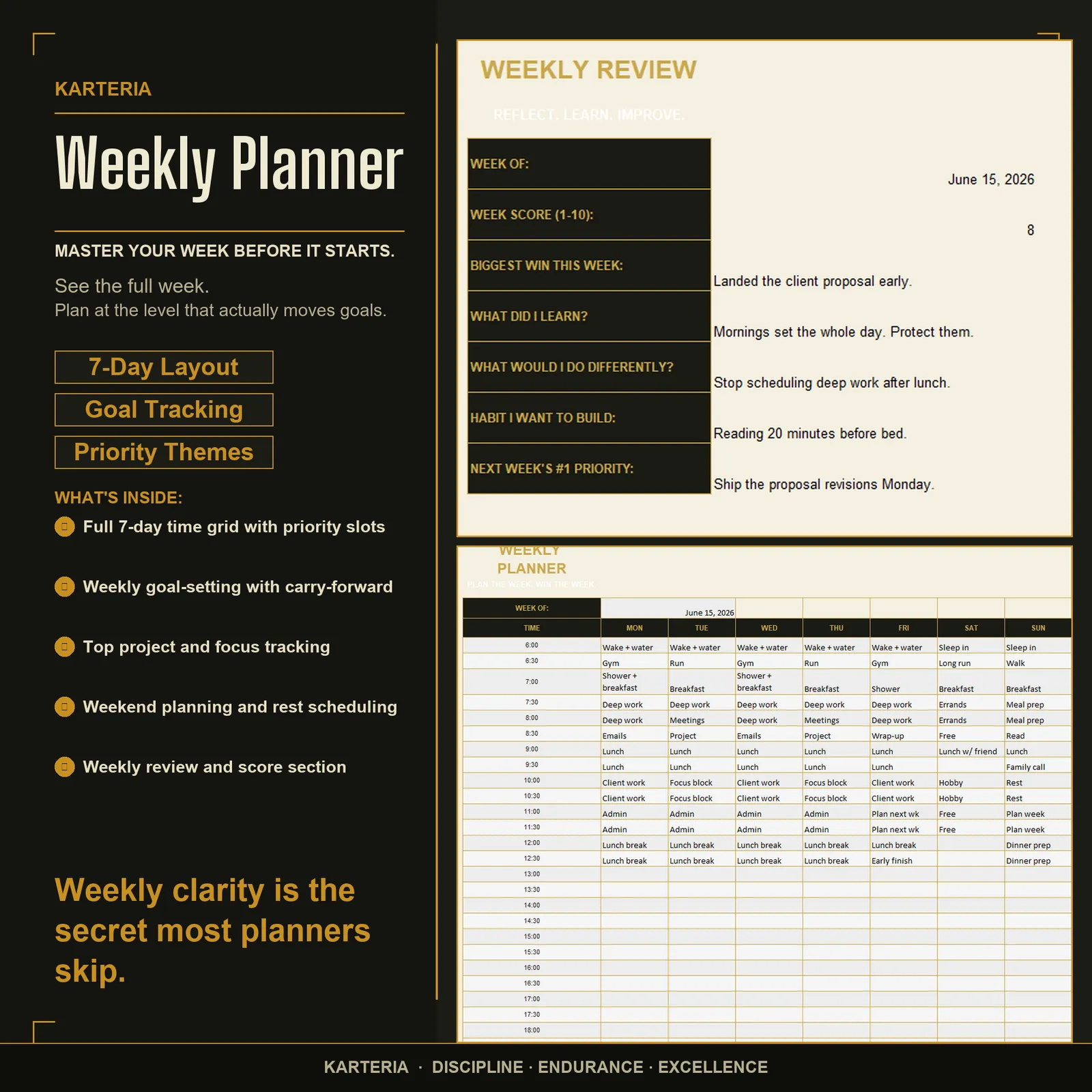 Weekly Planner